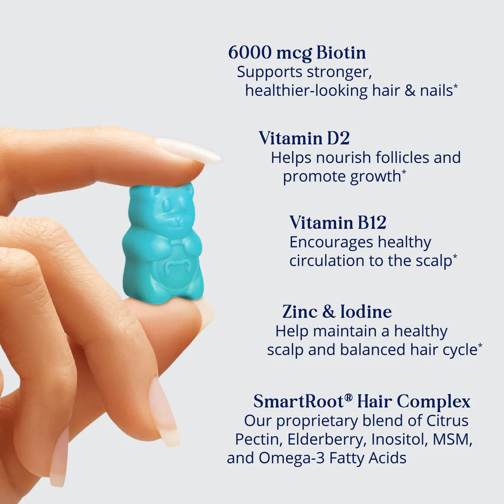 SugarbearPRO® Hair Vegan Vitamin Gummies - 1 Month Supply